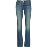 G-star Raw Jeans straight MIDGE SLIM STRAIGHT Modra Cene