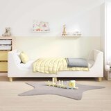  Otroški posteljni okvir z vznožjem krema 90 x 200 cm, (5000104655) | Shoptok.si