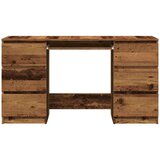 vidaXL Pisaći stol staro drvo 140x50x77 cm konstruirano drvo | shoptok.hr