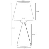 Opviq 8899-8 beigegoldoak table lamp | ePonuda.com