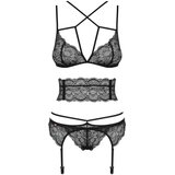 Obsessive Frivolla 4 pcs Set Black S/M | shoptok.hr