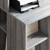  Stol s policom Siva Sonoma 90 x 48 x 101,5 cm Konstruirano drvo | shoptok.hr