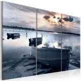  Slika - A small boat by a lake 90x60 Cijene