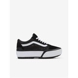 Vans Black Women's Floral Suede Details Platform Sneakers - Women | Shoptok.si