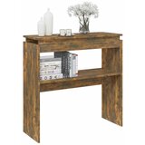  Konzolni stol boja hrasta 80 x 30 x 80 cm od konstruiranog drva | Shoptok.si