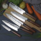 IZMAEL Set kuhinjskih nožev SU-14048 - 5 kos / Rjava | Shoptok.si