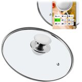 KADAX stekleni pokrov 20 cm univerzalni toplotno odporen pokrov za lonce in ponev, (5000355934) | Shoptok.si