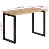  Blagovaonski stol 110 x 50 x 76 cm od masivnog drva manga | Eponuda.com