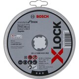 Bosch rezna ploča X-LOCK set 125x1mm Standard za Inox - 10 komada u metalnoj kutiji - 2608619267 Cijene