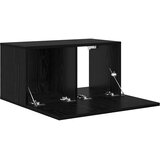  Set TV komoda 2 pcs Crna 60 x 30 x 30 cm Konstruirano drvo | shoptok.hr
