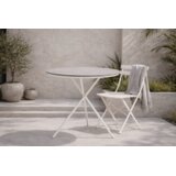 Venture Home Parma vrtni stolić ⌀90 cm, sivi Slike