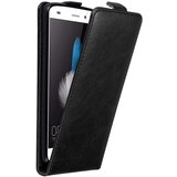 Cadorabo Ohišje, združljivo z Huawei P8 LITE 2015 v nočna črna - Zaščitni ovitek v obliki flipa z magnetnim zapiranjem, (20562871) | Shoptok.si