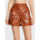 Remain Usnjene kratke hlače Paola RM1668 Rjava Regular Fit