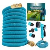 Real GARDEN rastezljivo vrtno crijevo 5–15 m sa štrcaljkom | shoptok.hr