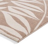 Catherine Lansfield Svjetlo smeđi tepih 80x150 cm Sorral Leaves – | shoptok.hr