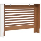  Pokrov za radijator bijeli 112 x 19 x 81,5 cm MDF | Eponuda.com