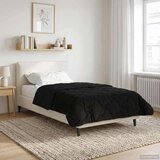  Poletna odeja Črna 135 x 200 cm Mikrofibra in Teddy flis, (5000284421) | Shoptok.si