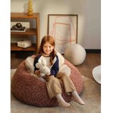 Wigiwama Prašno rožnata otroška vreča za sedenje iz umetnega krzna Yeti – | Shoptok.si