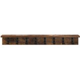  Vješalica za kapute na zidu Dimljeni hrast 80 x 10,5 x 10,5 cm | Eponuda.ba
