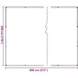 Pokrivač za biljke s ušicama 3x8 m polietilen | Eponuda.com