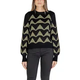 Jacqueline_de_yong Puloverji JDYTINA L/S JACQUARD PULLOVER KNT 15330567 Zelena