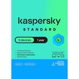 Kaspersky Standard (1 Year / 5 Devices) Key EUROPE | Eponuda.com