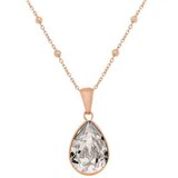 Victoria Cruz Ženska essential m rose gold ogrlica sa swarovski belim kristalom ( a2090-28g ) Cene