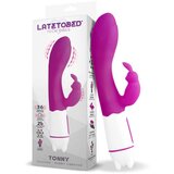 LATETOBED Tonny G Spot Vibrator 36 Functions Silicone USB Purple Cene