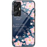 INORCO Za Infinix Hot 20S 4G hrbtni pokrovček iz kaljenega stekla PC+TPU etui za telefon s tiskanjem vzorcev, (22036575) Cene