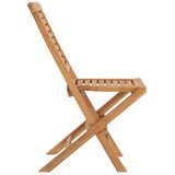  Sklopive vrtne stolice 2 kom 47x63x90 cm od masivne tikovine | Eponuda.com