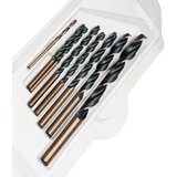 Total 8-delni set HSS burgija za metal 2-8mm TACSD0801