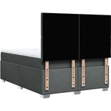 vidaXL Okvir kreveta s oprugama i madrac svjetlosivi 160x200cm tkanina | shoptok.hr