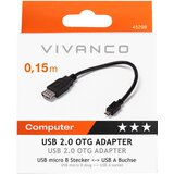 Vivanco CAM17OTG MICRO B/USB A Ž KABEL | Shoptok.si