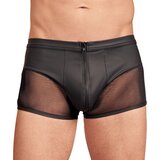 NEK Leather Look Men's Zip Boxer - Black | shoptok.hr