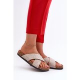 EVENTO Women's Slippers on Cork Platform Beige Tesolen | ePonuda.com