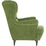 vidaXL naslanjač iz svetlo zelenega žameta | Shoptok.si