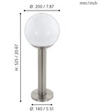 Eglo 33565 - LED prigušiva spoljašnja lampa NISIA-C 1xE27/9W/230V 525 mm IP44 | Eponuda.com