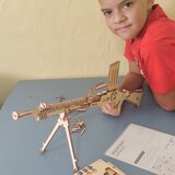  Čarolijashop 3d drvena slagalica - Drveni Mitraljezko ( 324) Cene