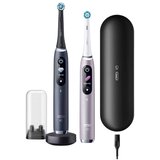 Oral-b iO9 Duo, električne četkica za zube - DUOPACK Black Onyx/Rose Quartz Cijene