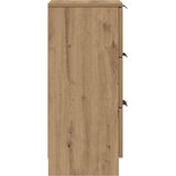  Komoda 2 kom Artisan hrast 30x30x70 cm konstruirano drvo | shoptok.hr