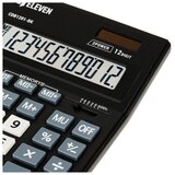  KALKULATOR KOMERCIJALNI 12MJESTA ELEVEN CDB-1201 BK CRNI | Shoptok.si
