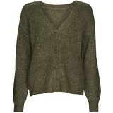 Vila Telovniki & Jope VIJAMINA OVERSIZE L/S KNIT CARDIGAN- Kostanjeva | Shoptok.si