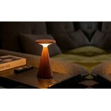 Gingko LED stolna lampa u tamnoj prirodnoj boji s drvenim sjenilom (visina 21 cm) Sylva – | shoptok.hr