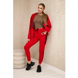 Kesi Track set with red stripes | shoptok.hr