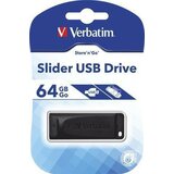 Verbatim Slider USB 64 GB (98698) cene