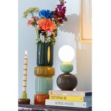 Leitmotiv Mentolno zelena/rjava keramična namizna svetilka (višina 26 cm) Firenze Pellet – | Shoptok.si
