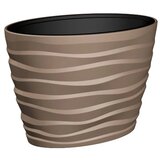  GARDINO-SAKSIJA BORA MOKA OVAL 60X39Xh42cm Cene