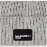 Karl Lagerfeld KLJ TURNED UP BEANIE Siva | shoptok.hr