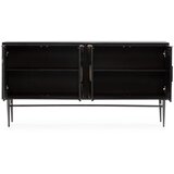 MOME Crna komoda od masivnog manga 175x90x40 cm Navya – | shoptok.hr