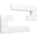  8-dijelni set TV ormarića bijeli od iverice | shoptok.hr